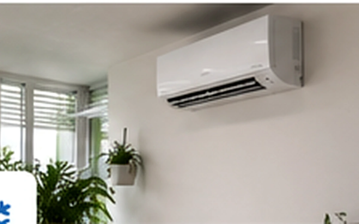 Airco installateur aan het werk